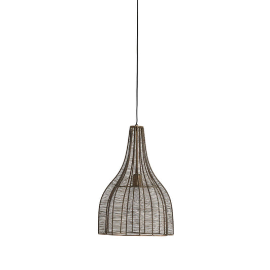 Light & Living MARIAMA Lampe pendante Ø35x50 cm - Bronze antique - Design élégant en métal - E27