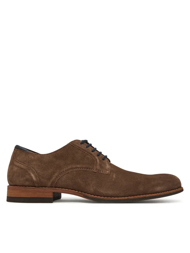 Clarks CraftArlo Lace Brown - Chaussures en daim pour hommes | Taille 46 | Couleur : Marron