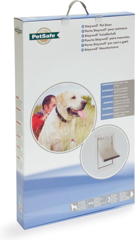 Petsafe 660 Porte pour chien - Jusqu'à 100 kg - Aluminium