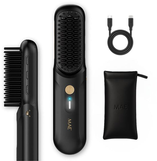 MAE® Touch Up - Brosse lissante sans fil - Brosse chauffante - Lisseur sans fil