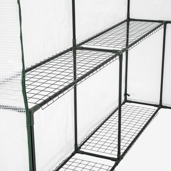 Tectake - Serre de jardin 186x120x190 cm - art no 401861