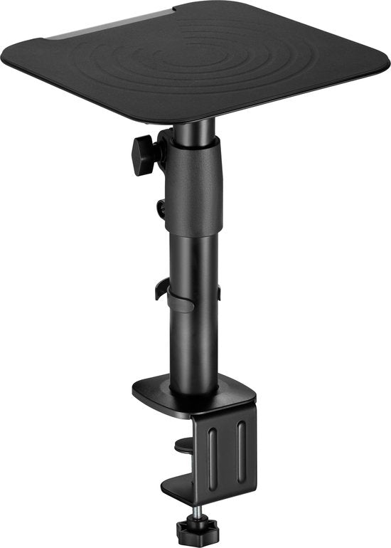Support de haut-parleur bureau - support pour boîtes - haut-parleurs bureau en hauteur - support de haut-parleur - set de 2 pièces