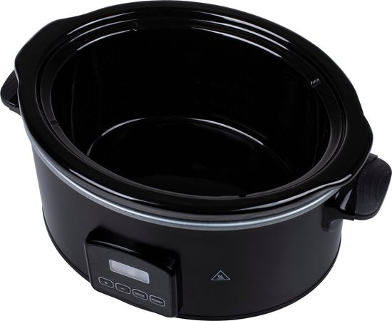 Mijoteuse Tristar 180 W - VS-3920 - 4,5 L - Récipient intérieur en céramique - Noir