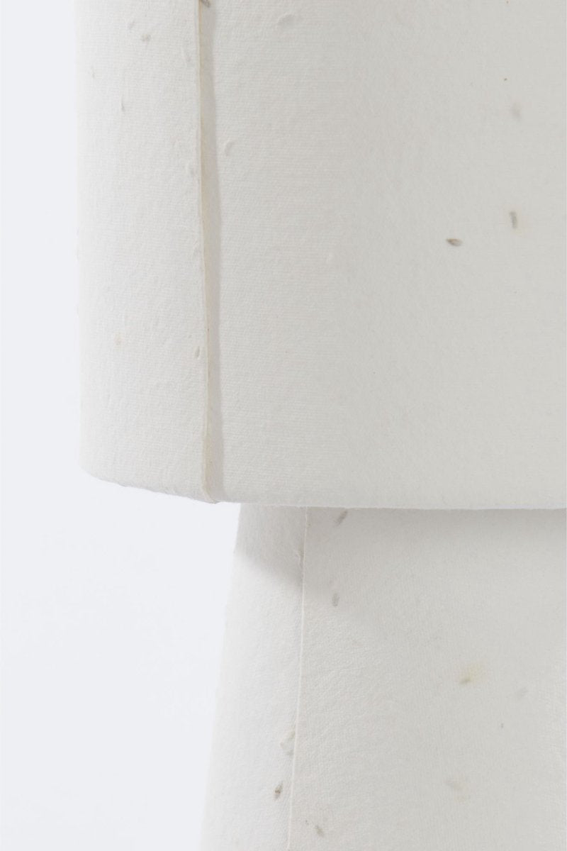 Light & Living Lampe à poser Raeni Ø20 cm - Moderne - Blanc