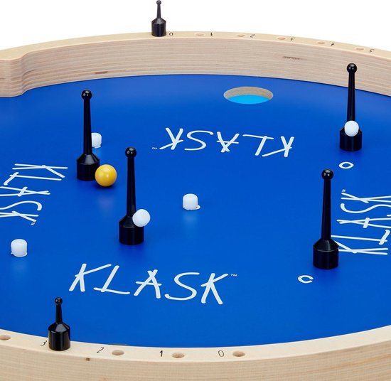 Jeu de société Klask pour 4 joueurs - Jeu magnétique - Jeux de société pour adultes et enfants