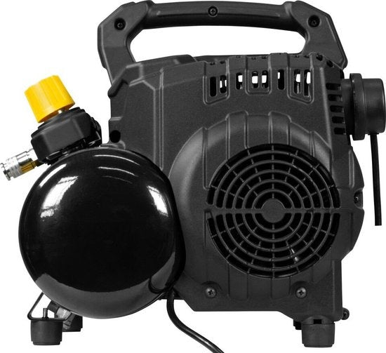 Compresseur professionnel Stanley Fatmax, compresseur d'air sans huile, silencieux, horizontal, 1 ch, 8 bar, cuve 6 L