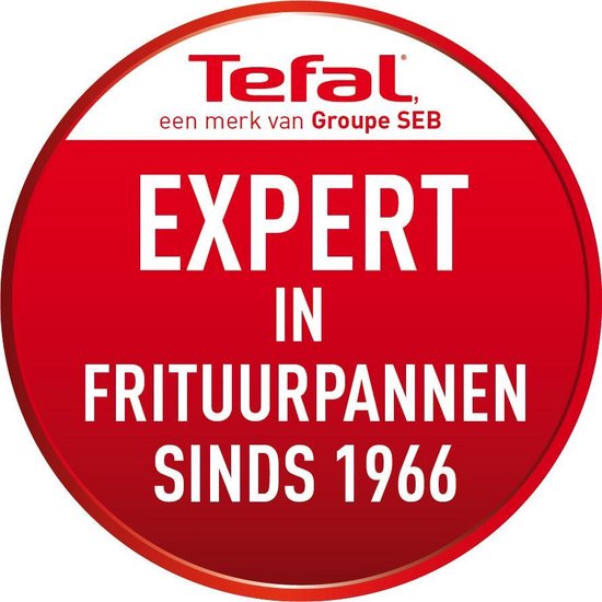 Tefal Simply One FF1608 - Friteuse - 2,1 L - Coolwall - Fenêtre de visualisation - Facile à nettoyer - 1 900 W - Noir