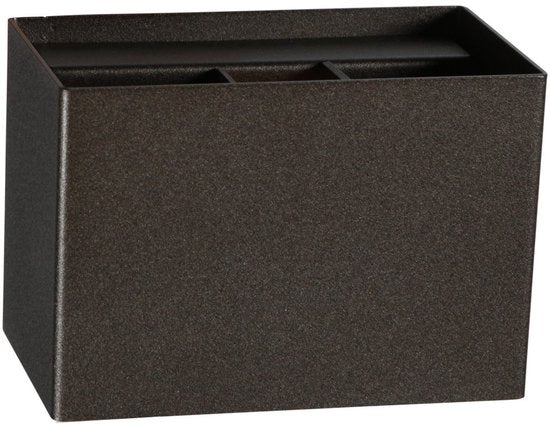 Applique murale Cacao Muro 3365CA, lampe d'ambiance LED G9 à intensité variable, style moderne, 13 x 7,5 x 9 cm, Steinhauer