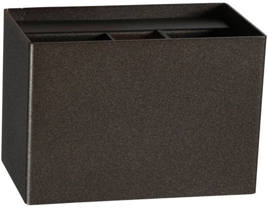Applique murale Cacao Muro 3365CA, lampe d'ambiance LED G9 à intensité variable, style moderne, 13 x 7,5 x 9 cm, Steinhauer