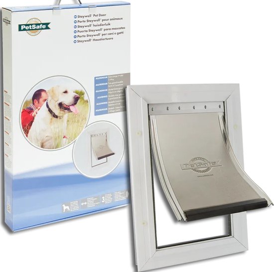 Petsafe 660 Porte pour chien - Jusqu'à 100 kg - Aluminium