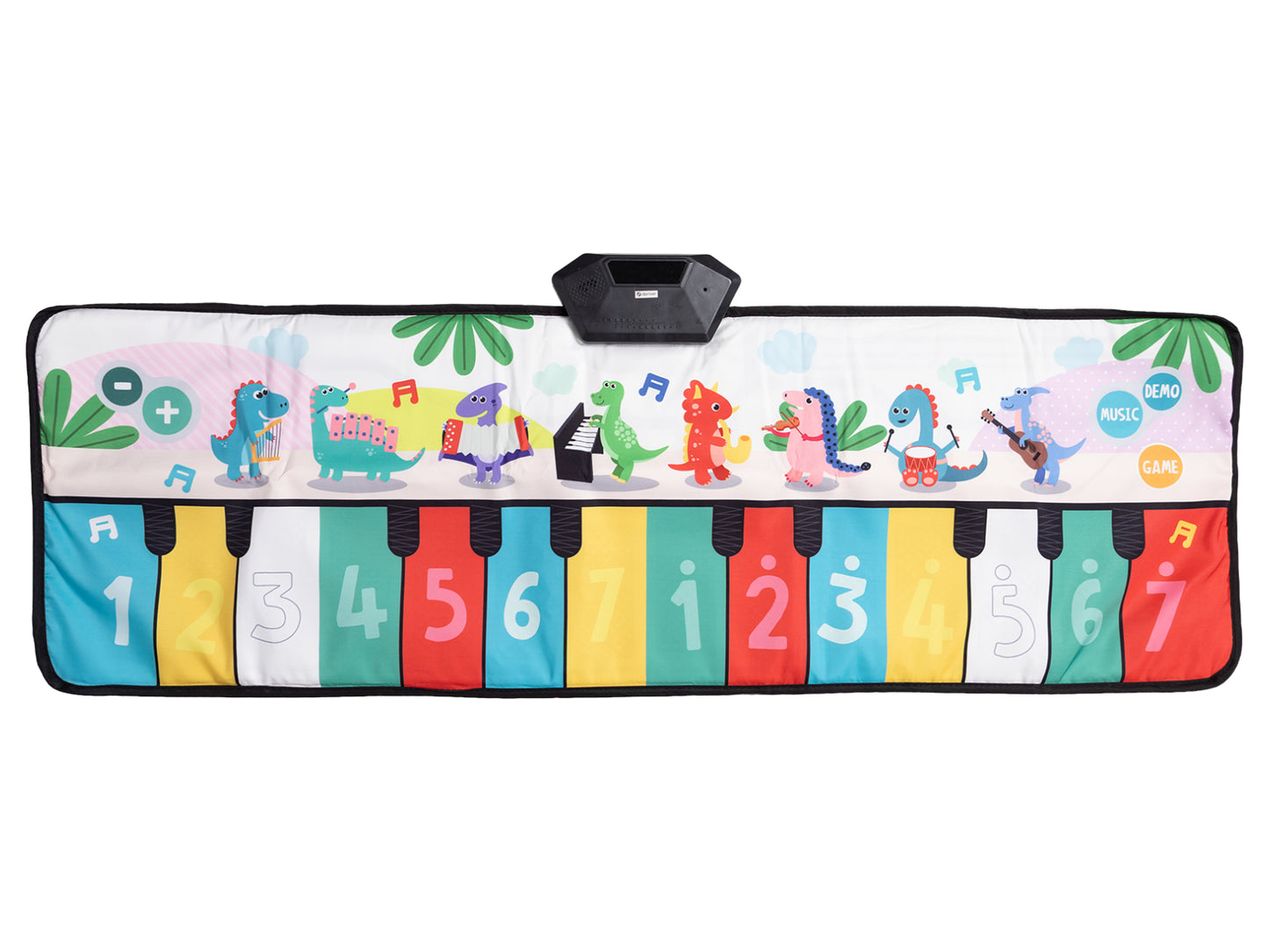 Denver MFP-123 Pianomat avec fonctions lumière et musique - 108 x 36 cm - coloré