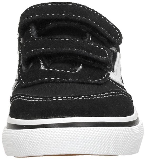 Baskets unisexes Vans Brooklyn LS V SUEDE/CANVAS NOIR/BLANC - NOIR/BLANC