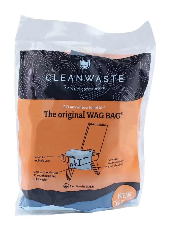 Cleanwaste GO Anywhere toilettes portables - 48×38×35 cm - gris - 30 sacs inclus