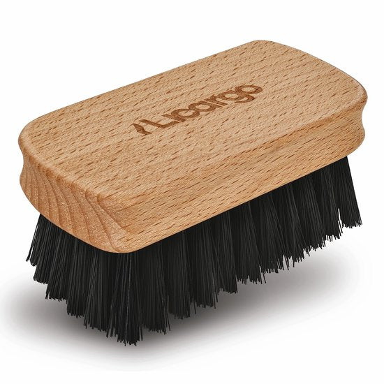 LICARGO® Brosse pour textiles et cuir de voiture - Made in Germany - pour un nettoyage doux à sec et humide des textiles et du cuir dans la voiture - Brosse pour tissus d'ameublement pour l'entretien de l'intérieur de la voiture, brosse pour textiles de v