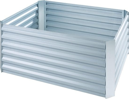 tectake - Jardinière haute Salvia galvanisée - 403446