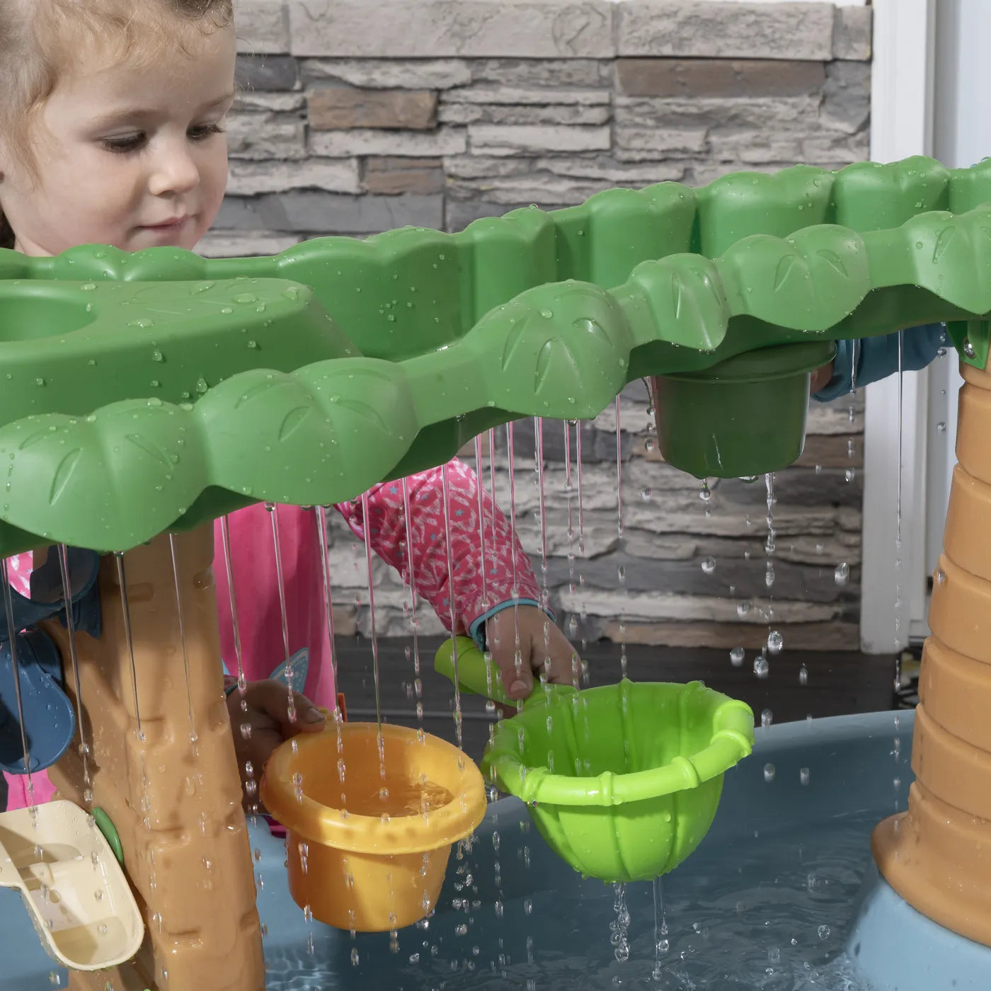 Step2 Dino Showers Water Table 81cm Plastic Blue