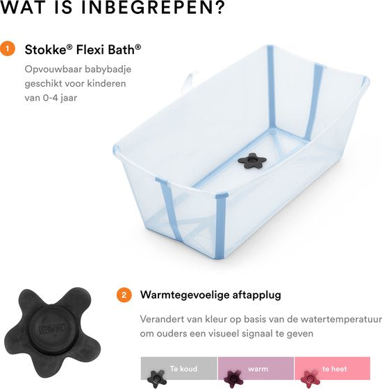 Stokke® Flexi Bath® - Bleu océan