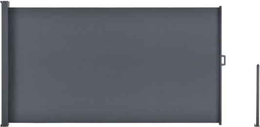 Brise-vent/auvent latéral Dubaï 500x180 cm anthracite
