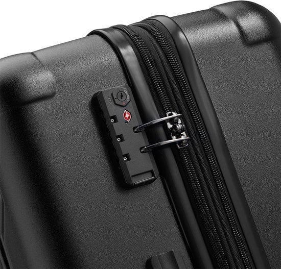 Valise de voyage extensible Delsey JH004C 68 cm - Noire