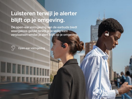 Belkin SoundForm ClearFit - Écouteurs de sport ouverts sans fil - Noir