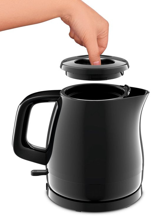 Tefal Delfini Vision KO1538 - Bouilloire électrique - 0,8 L - 2 400 W - Noir