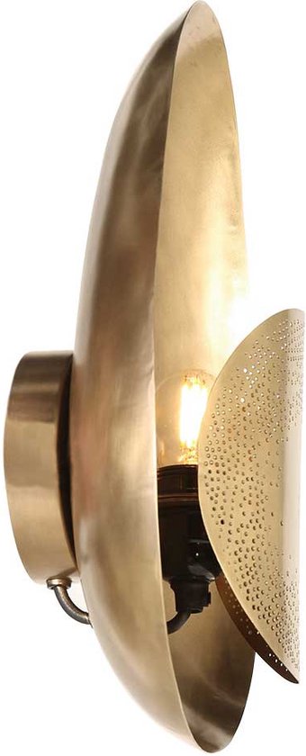 Anne Lighting applique Brassi - bronze - métal - 3680BR