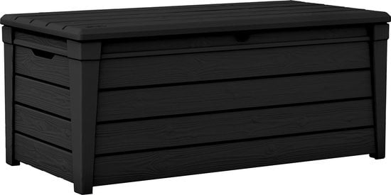 Keter Brightwood Storage Box - 455L - 145x69.7x60.3 cm - Graphite