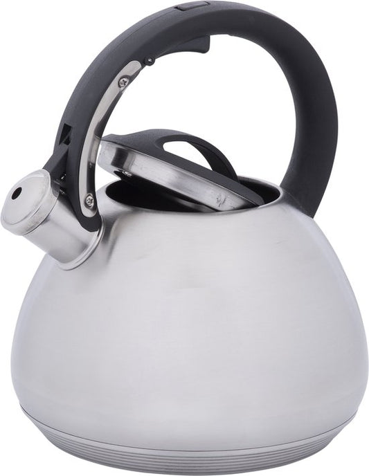 Bouilloire sifflante - Resto - 2,7L - Acier inoxydable - Induction - Argenté