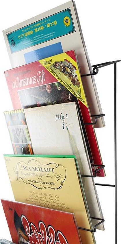 Support de rangement pour disques vinyles Lp - support mural pour ranger les disques vinyles Lp contre le mur