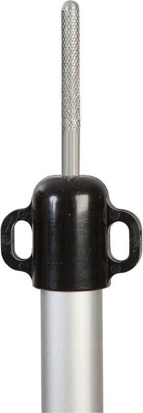 Bo-Camp - Piquet pour bâche/tente - Télescopique - 4 sections - 102-230 cm