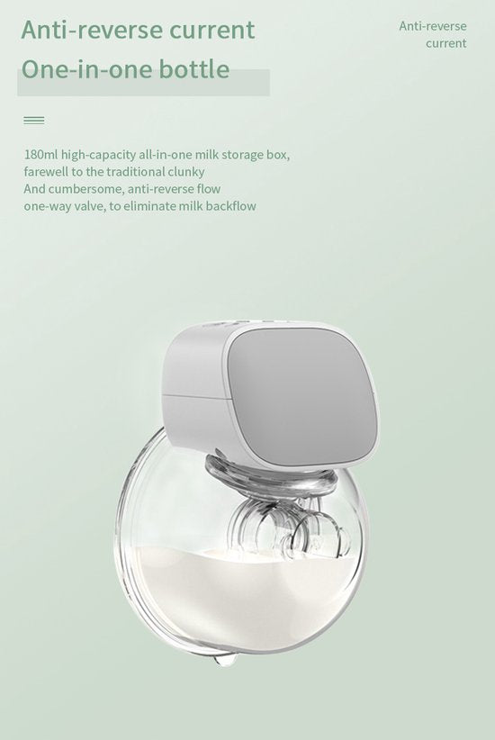 Fuegobird Tire-lait électrique portable - Comprend une réserve de lait - Rechargeable - Appareils de pompage - Allaitement - Sans BPA