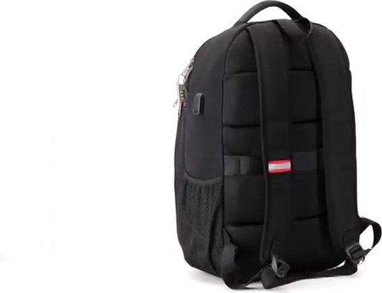 Wadu Anti-theft Waterproof Backpack Includes Usb Charging Station 14 T/m 15.6 Inch Black