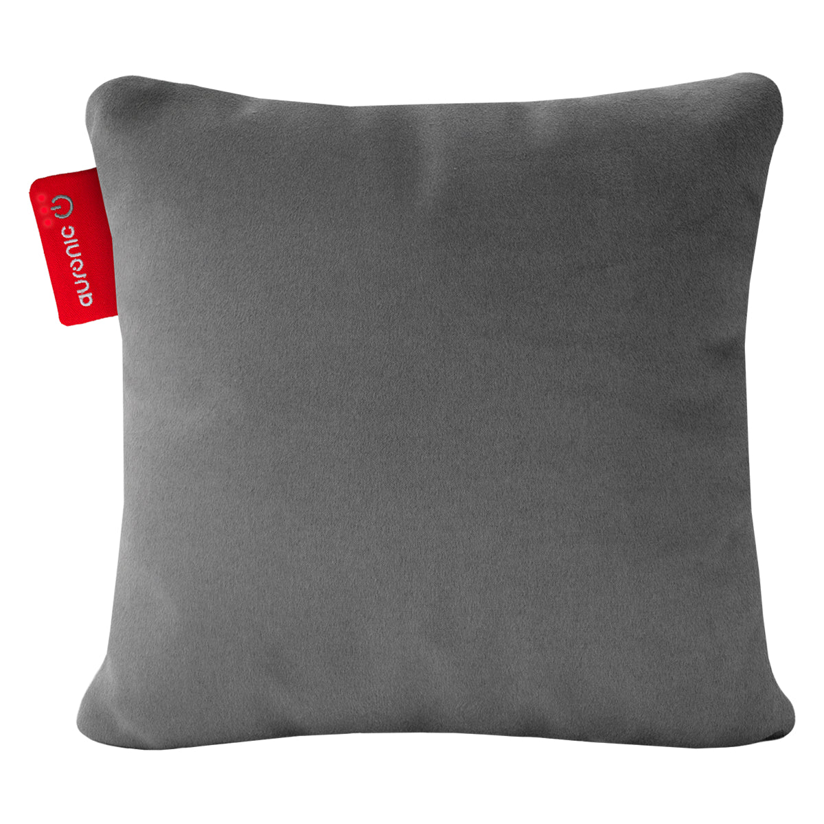 Auronic Oreiller chauffant classique - 45x45 cm - Sans fil et rechargeable avec chaleur infrarouge