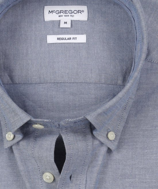 McGregor Shirt Stretch Oxford Shirt Navy - Taille 3XL