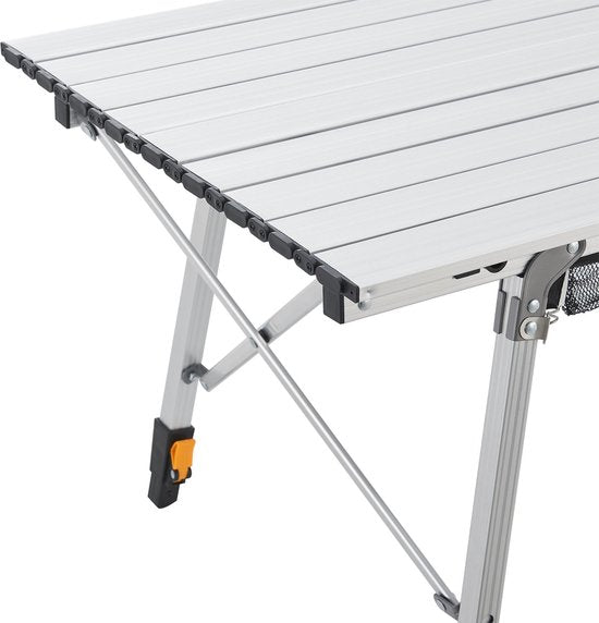 Table de camping pliante et rabattable Picco - Aluminium - 90 x 50 x 67 cm