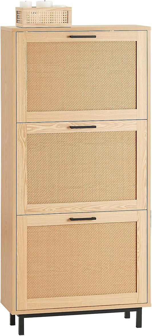 SoBuy FSR155-N basculeur de chaussures avec 3 rabats - 60x127x24cm