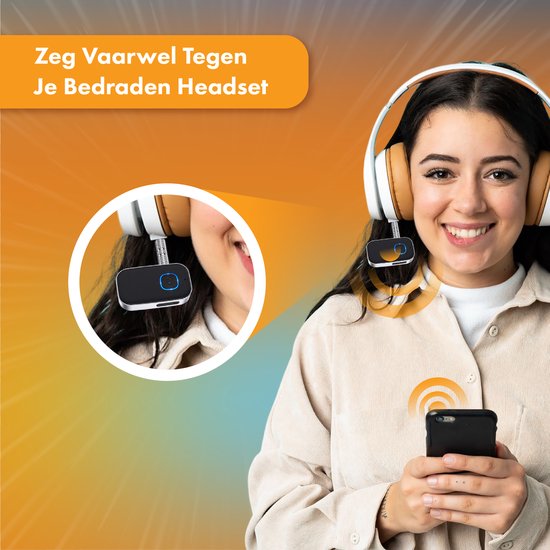 Récepteur Bluetooth - 16 heures sans fil - BT 5.0 - 3.5MM AUX - Récepteur Bluetooth - Récepteur Bluetooth voiture