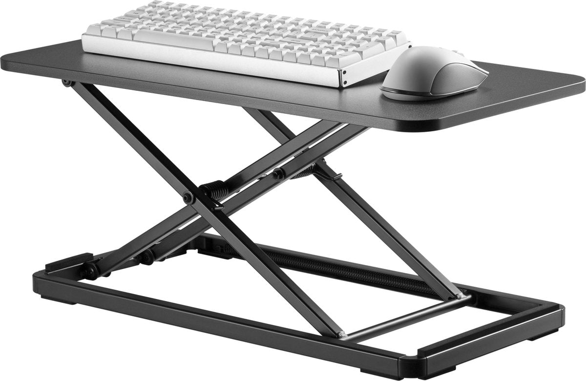VDD Gaming - Bureau assis-debout réglable en hauteur - Noir- 60x30cm