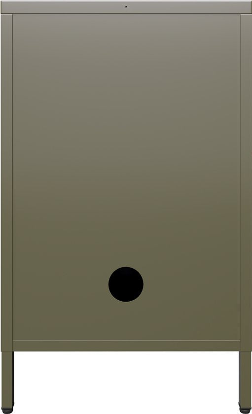 Table de chevet Popstrukt Bon Bon - Gris mousse (vert)