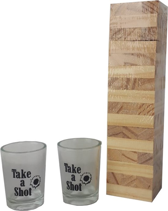 Tipsy Tower - Jeu à boire - Mini tour à boissons