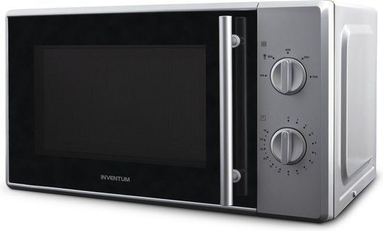 Micro-ondes Inventum MN205SZ Solo - 20 L - 700 W - Fonction décongélation - Argent