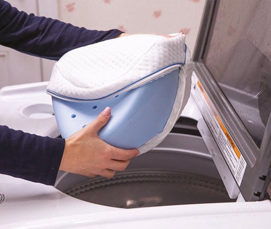 Oreiller pour les jambes Dreamolino | Oreiller ergonomique pour les genoux et les jambes | Mousse à mémoire de forme de haute qualité | Offre un confort de couchage optimal pour les personnes dormant sur le côté | Pour plus de confort | Oreiller orthopédi