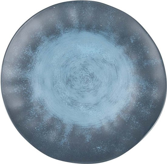 Service de table Gimex Stone Line - Bleu foncé - 12 pièces