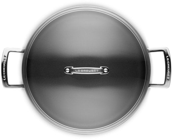 Poêle provençale Le Creuset - Sauteuse - Les Forgées TNS - ø 28 cm / 5,4 litres - revêtement antiadhésif standard