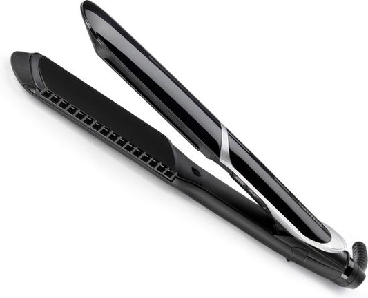 Fer à lisser BaByliss Sleek Control Wide ST397E - Plaques extra-larges - 5 réglages de température jusqu'à 235 °C - Peigne lissant amovible