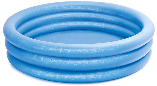 Piscine gonflable Intex Crystal Blue - Ø 168 x 38 cm