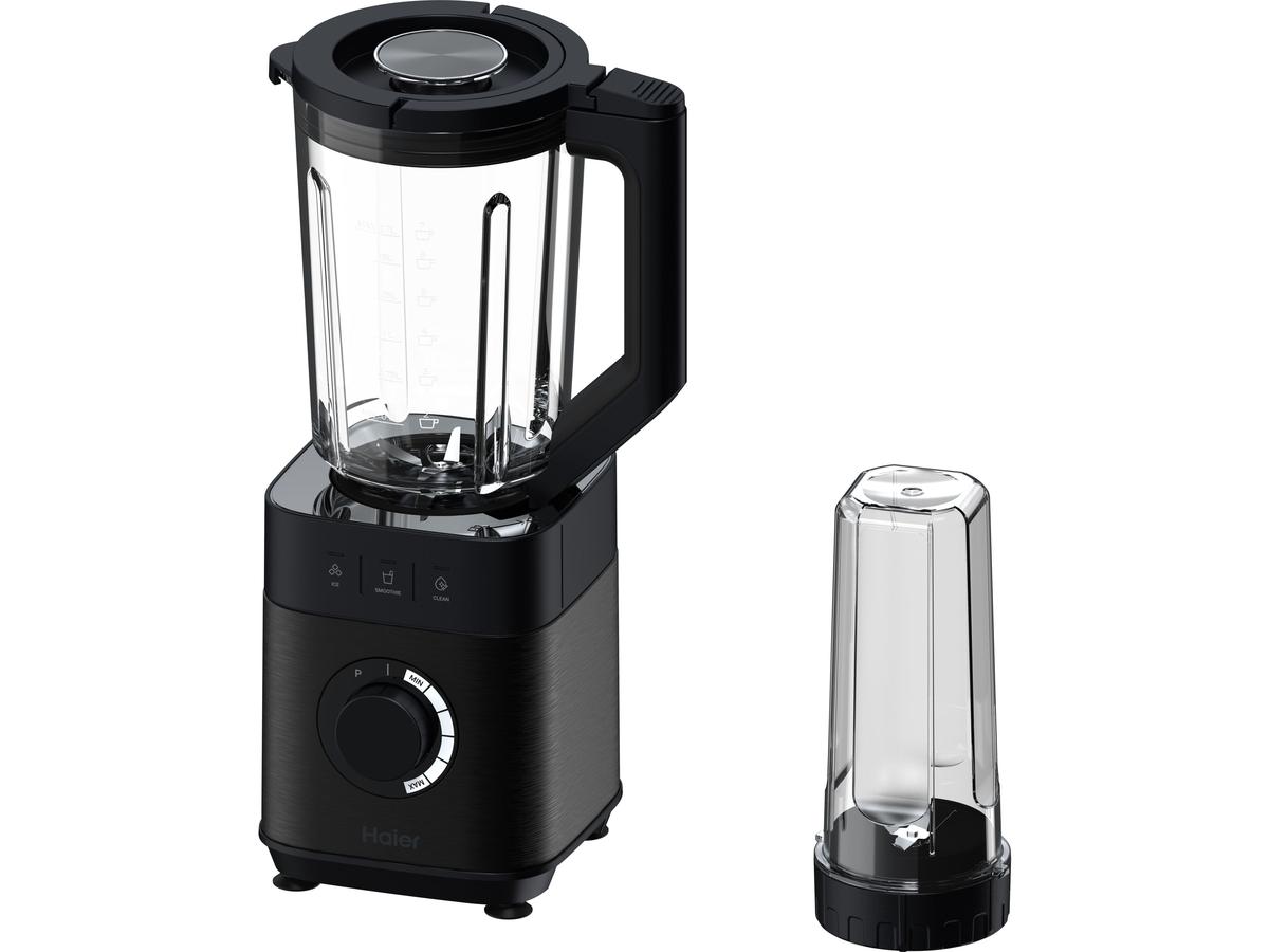 Haier I-Master Series 5 Blender - 1200W - 1.7L Glass - 0.6L Personal Blender - 6 Knife Cuts - Modèle HBL5B2 011