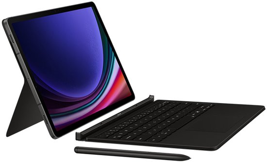 Samsung - Clavier Book Cover - Galaxy Tab S9 / S9 FE / S10 FE / S10 Lite - Noir - QWERTY
