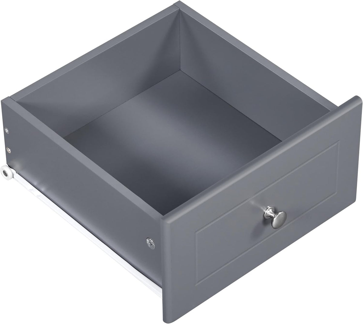 Table de chevet Yaheetech 40 x 35 x 60 cm - Noir - 2 tiroirs - MDF - 3 couches