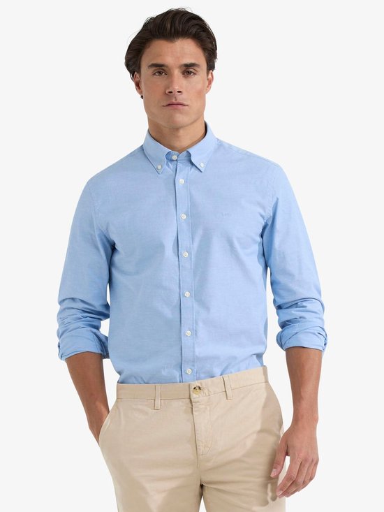 Chemise McGregor Oxford Light Blue - Taille M - Homme - Chemises Casual